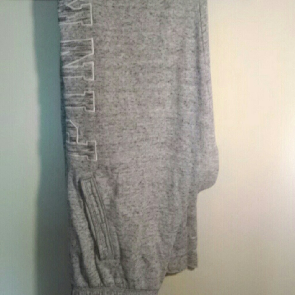 PINK Gray Sweatpants